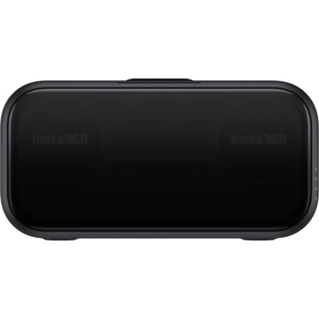 Insta360 Mic Pro (2 TX + 1 RX) - bezprzewodowy zestaw audio, 2x mikrofon z wyświetlaczem (odbiornik USB-C + 3.5mm TRS, 32-bit float, 48kHz)